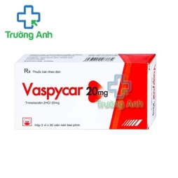 Vaspycar 20mg Pymepharco - Thuốc điều trị đau thắt ngực ổn định